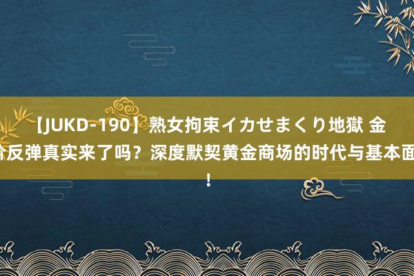 【JUKD-190】熟女拘束イカせまくり地獄 金价反弹真实来了吗？深度默契黄金商场的时代与基本面！